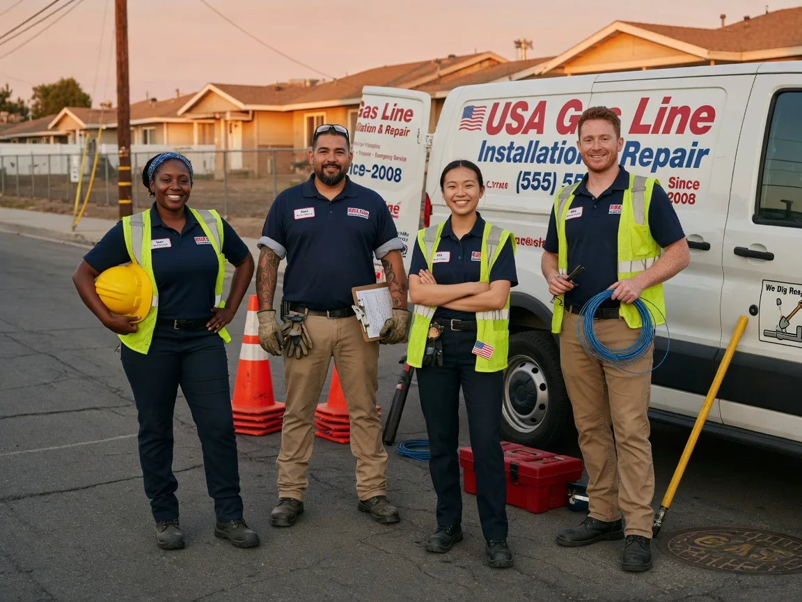 Gas Line Installation company in Somes Bar, CA